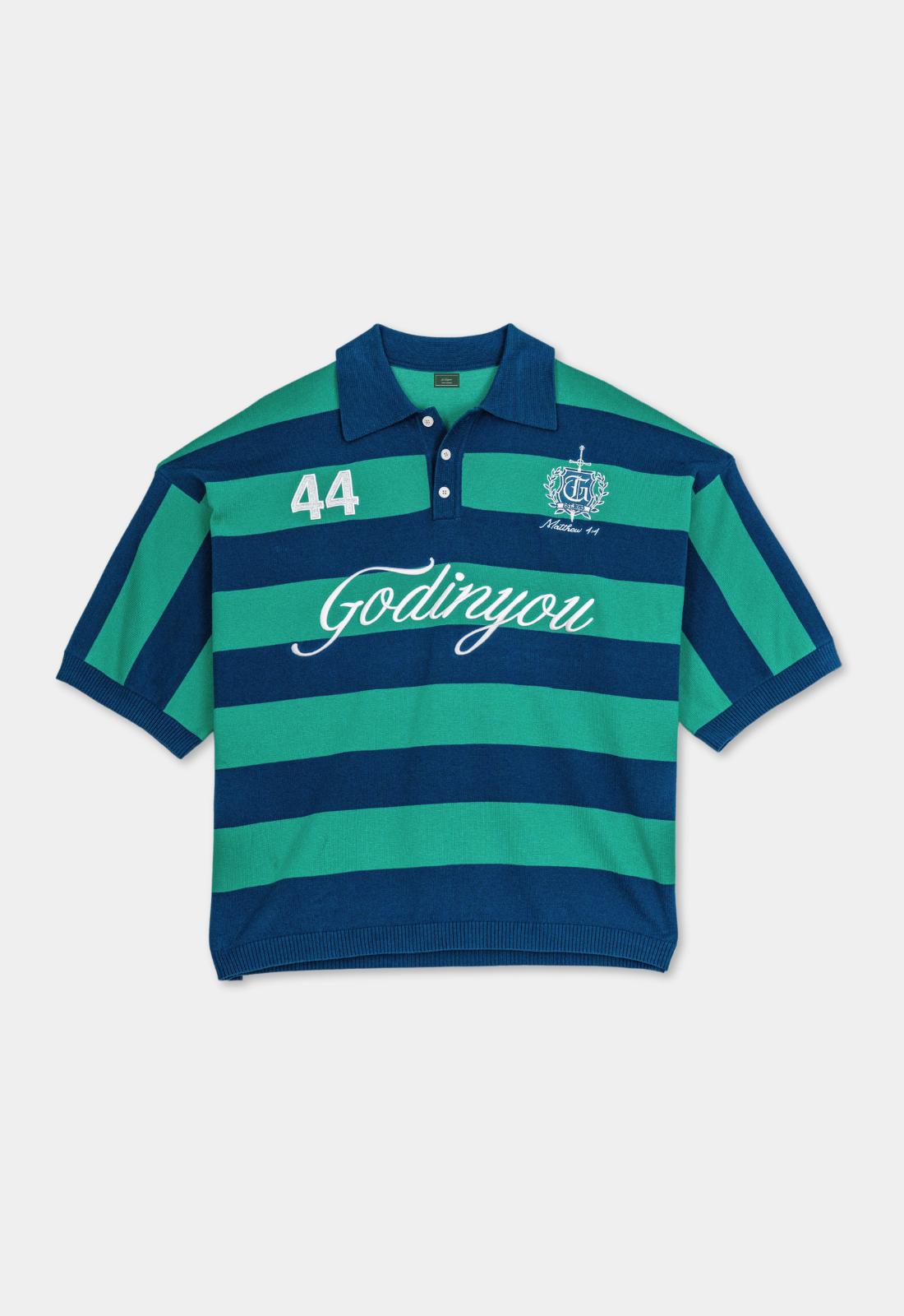 "LIVE BY TRUTH" KNIT POLO