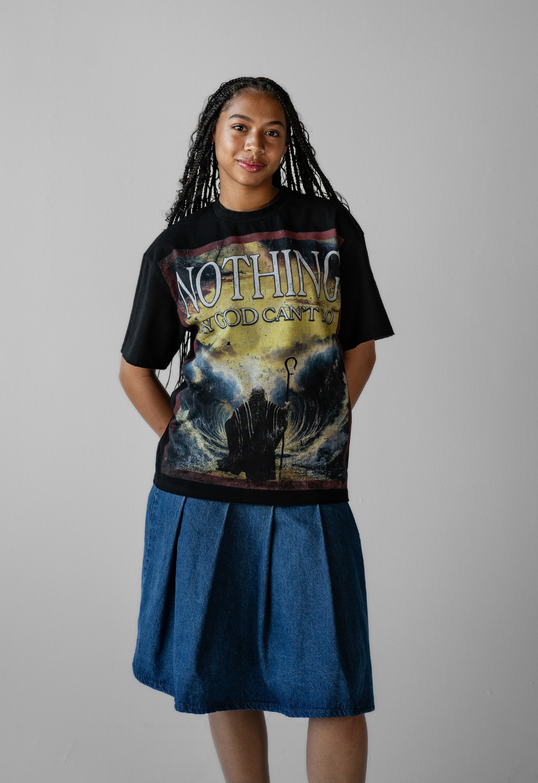 "MOSES" BOXY TEE