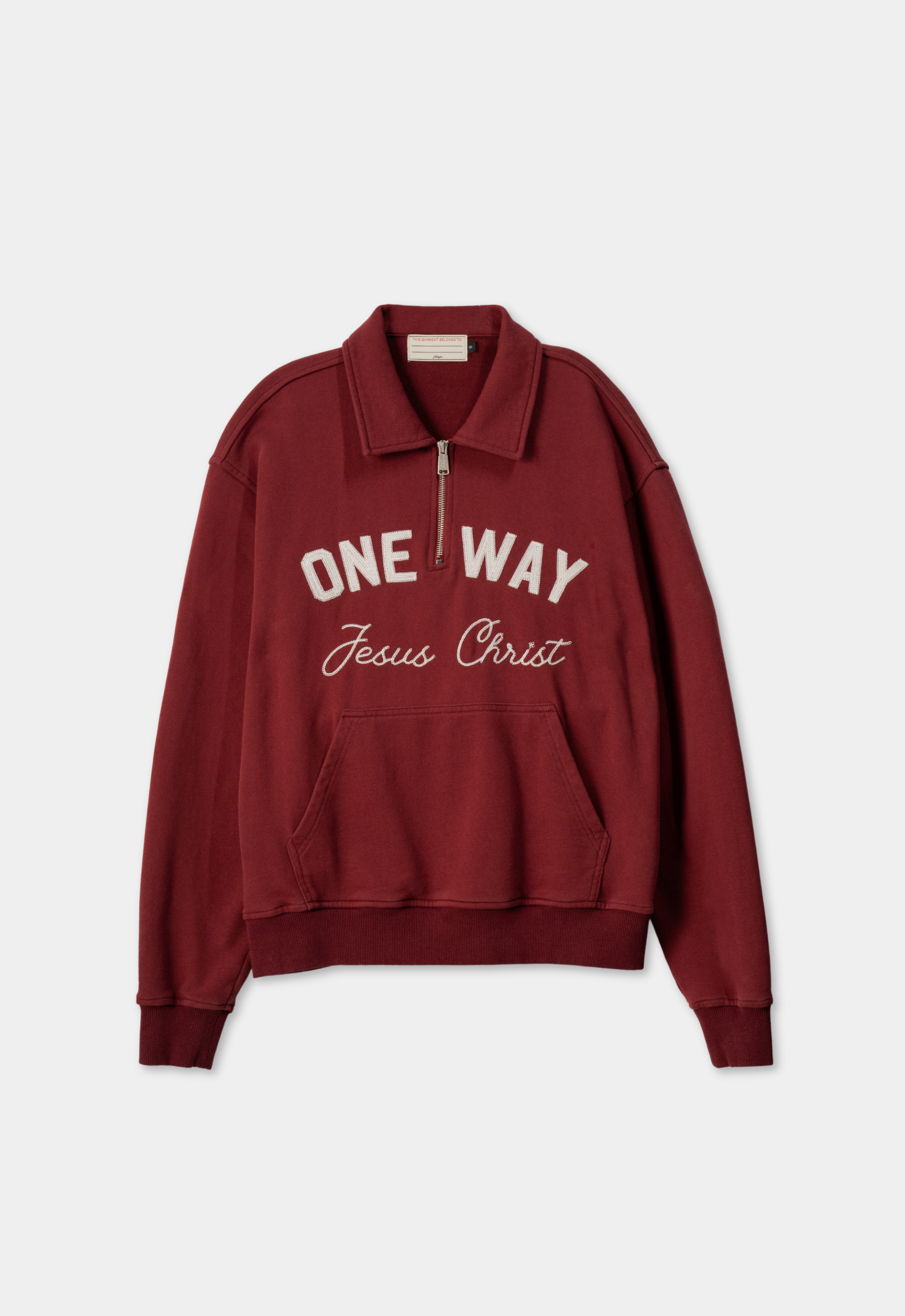 "ONE WAY" QUARTER-ZIP