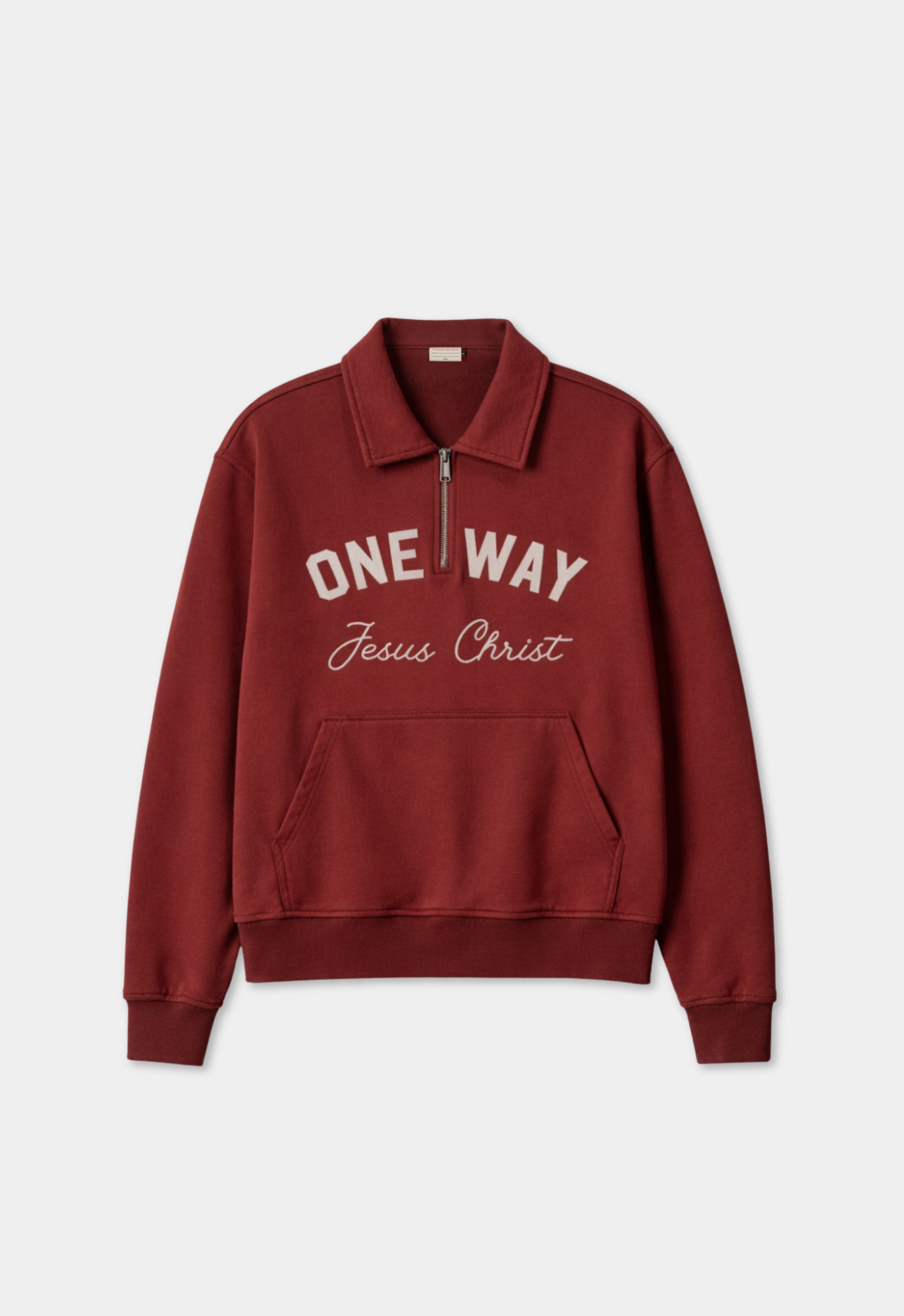 "ONE WAY" QUARTER-ZIP