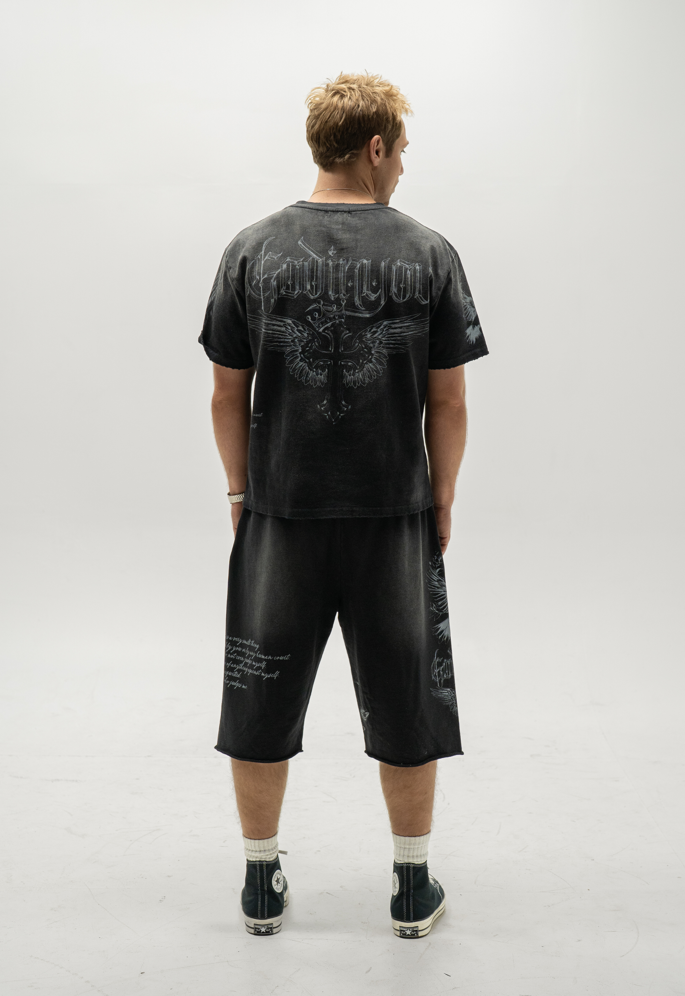 "ONLY GOD CAN JUDGE ME" TEE (BLACK)