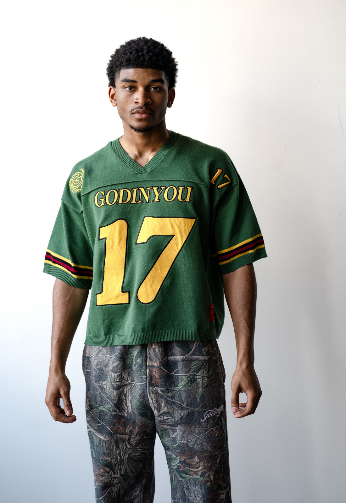 "REDEEMED" KNIT JERSEY