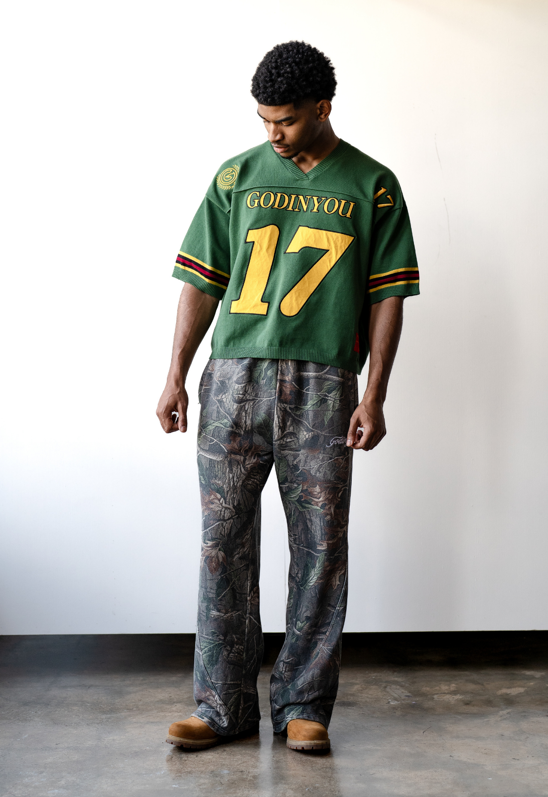"REDEEMED" KNIT JERSEY