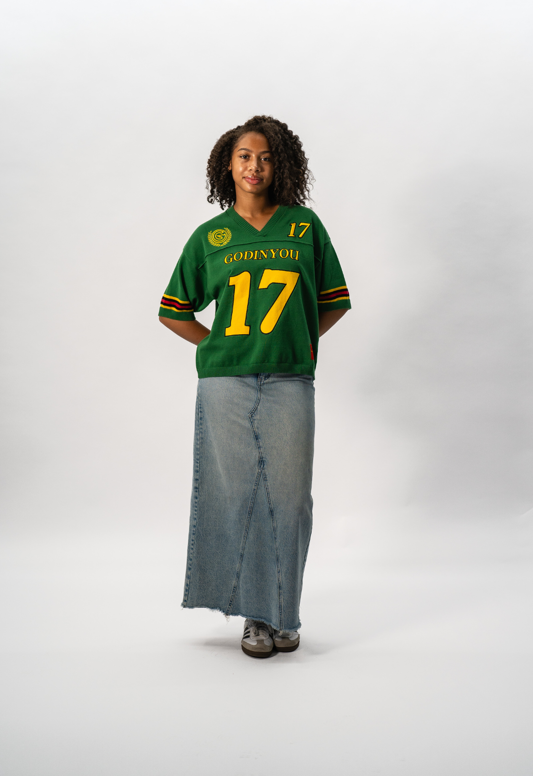 "REDEEMED" KNIT JERSEY