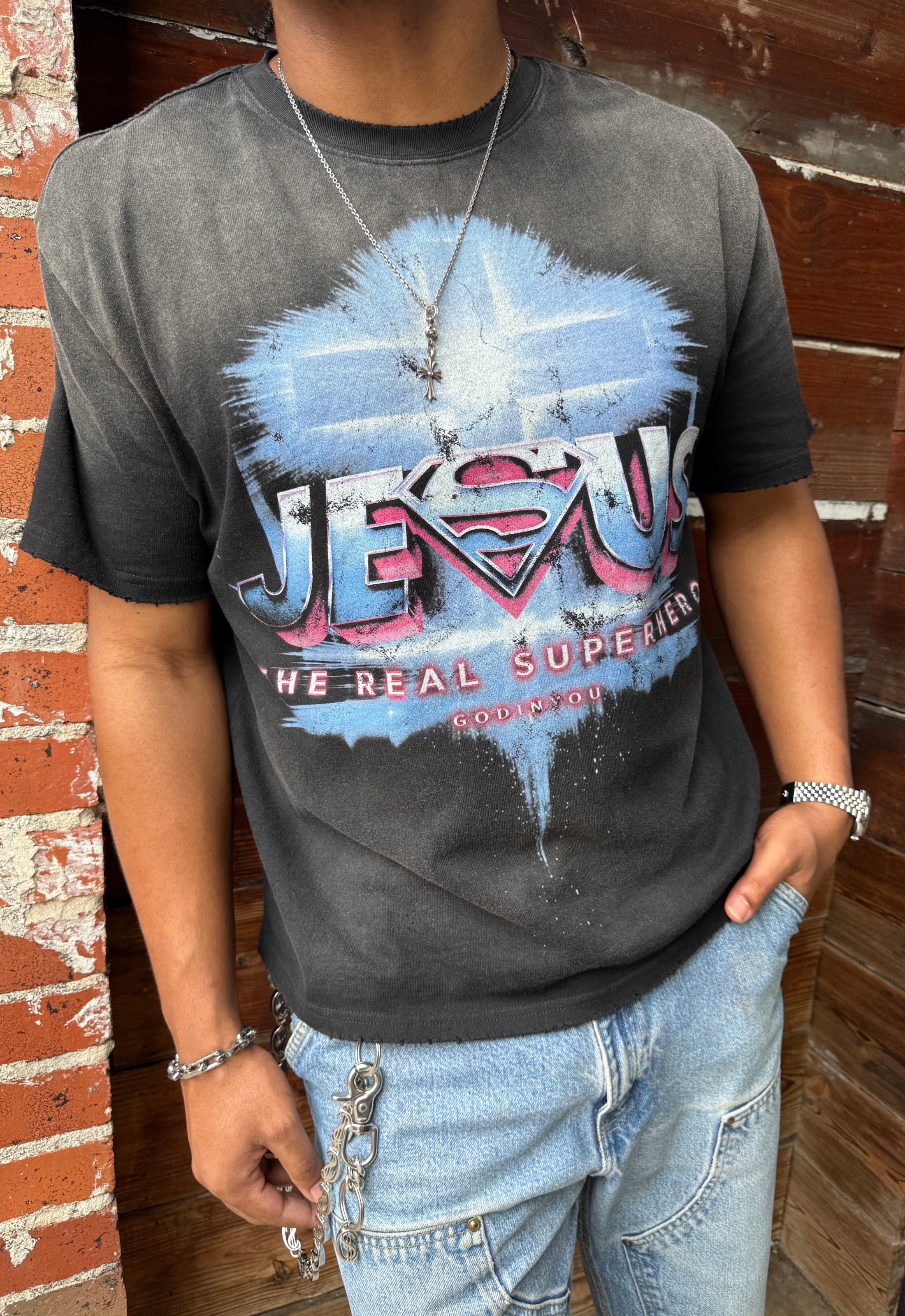 "SUPERHERO" TEE