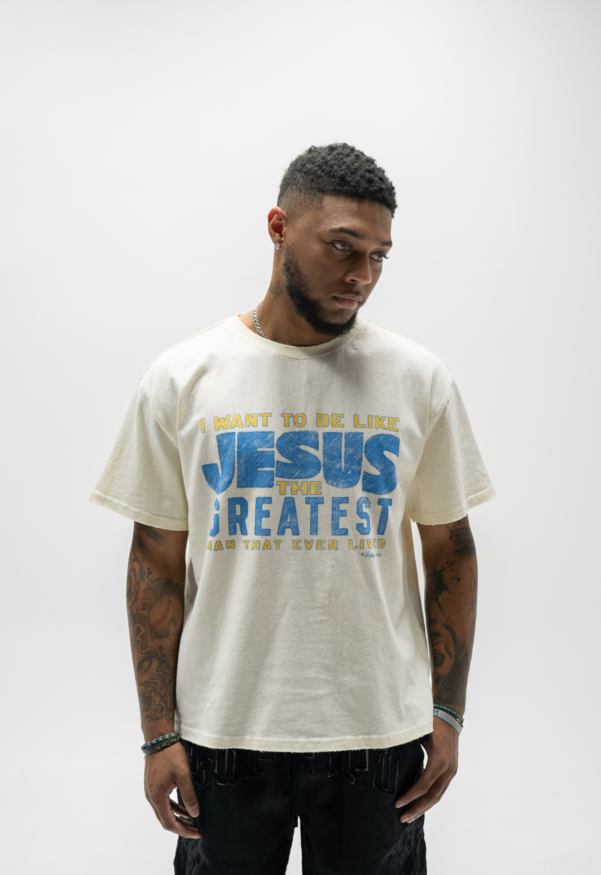 "THE GREATEST MAN" TEE