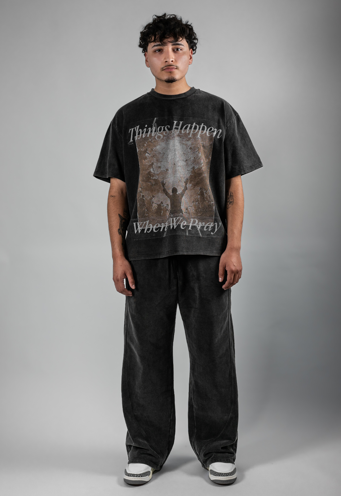 "WHEN WE PRAY" BOXY TEE