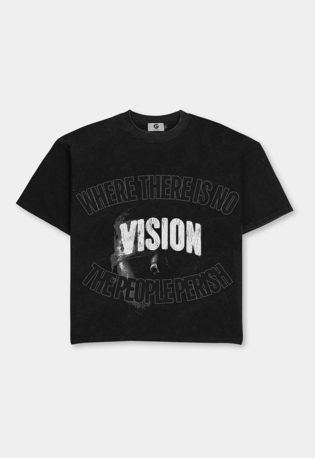 "VISION" BOXY TEE