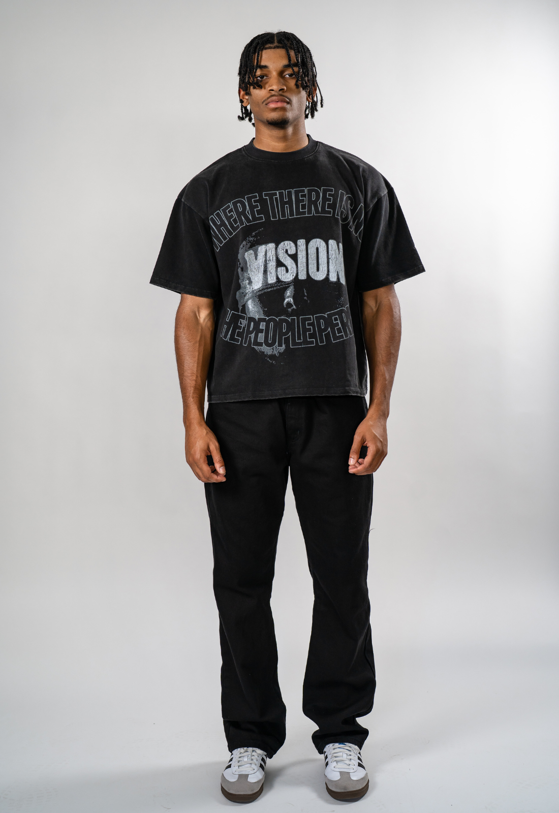 "VISION" BOXY TEE