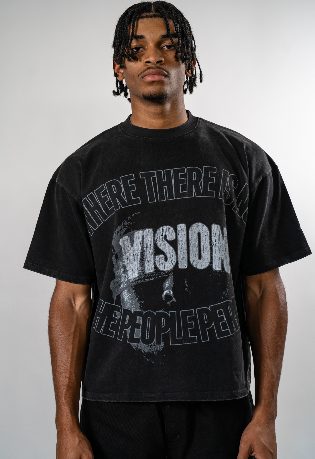 "VISION" BOXY TEE