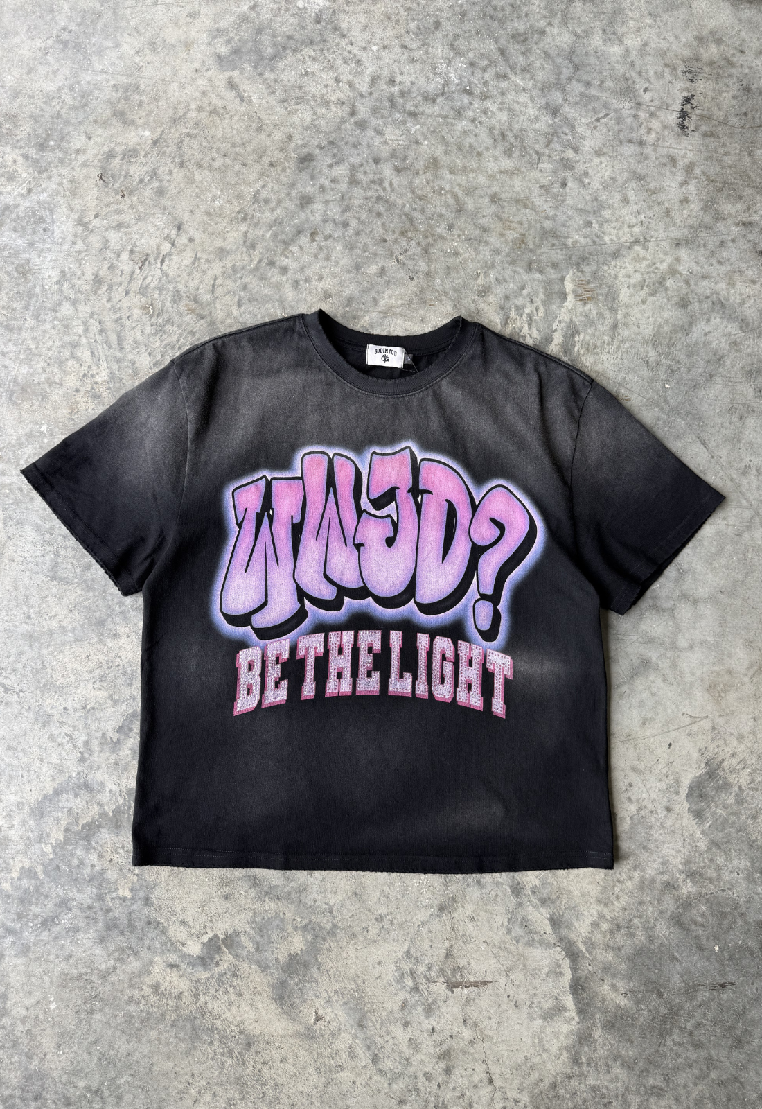 "WWJD" TEE (BLACK)